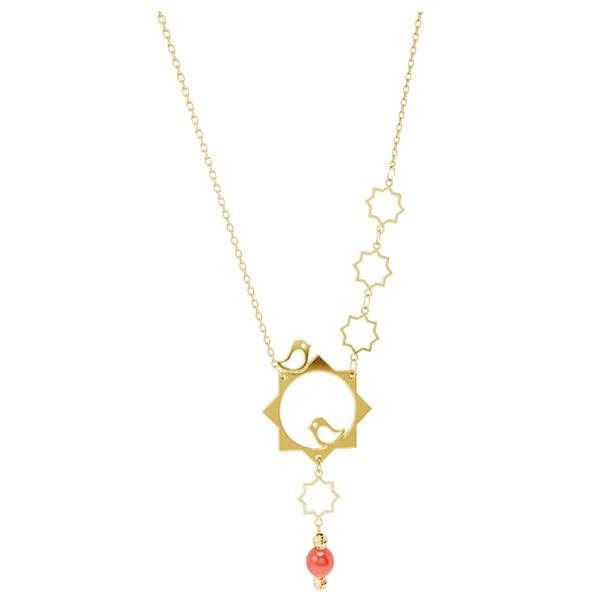 Collier Femme – or 18 carats – 2.55 gr – design oiseau Merle raffiné – symbole de liberté et d’inspiration – Valeur refuge – Idée cadeau – poinçon 750 – Certificat d’authenticité – Salia Gold Paris