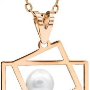 Pendant imbric squares 18k yellow gold Salia Gold, Yellow Gold, No Gemstone