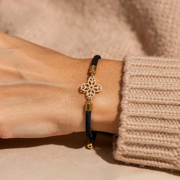 Salia Gold Paris Bracelet Femme Or 18 Carats (750) – Design Élégant Ajouré 0.26gr – Bijou Luxe avec Certificat d’Authenticité – Cadeau Femme Anniversaire/Saint-Valentin - Image 3