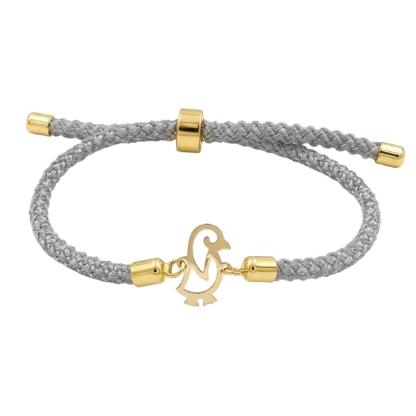 Salia Gold Paris Bracelet – or 18 Carats – 0.26 gr – motif de pingouin doré – Valeur refuge – Idée cadeau – poinçon 750 – Certificat d’authenticité