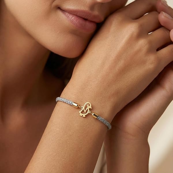 Bracelet – or 18 carats – 0.26 gr – plaque pingouin stylisé – Valeur refuge – Idée cadeau – poinçon 750 – Certificat d’authenticité – Salia Gold Paris - Image 3