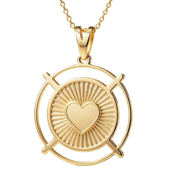 Salia Gold Paris Collier – or 18 carats – 2.71 gr – Délicates avec un cœur scintillant – Valeur refuge – Idée cadeau – poinçon 750 – Certificat d’authenticité