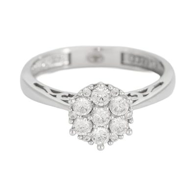 Bague-en-or-blanc-18-carats-285-gr-Or-7501000-sertie-de-pierres-rondes-brillantes-Gravure-elegante-R-B0FV96555T