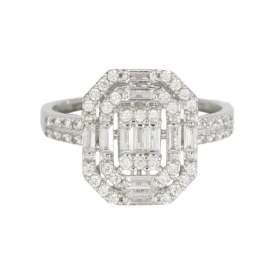 Bague-en-or-blanc-18-carats-293-gr-Or-jaune-7501000-design-octogonal-serti-de-pierres-blanches-Raffinement-B0FVTFPWTC