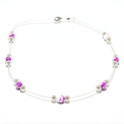 Bracelet-en-or-blanc-18-carats-avec-pierres-violettes-brillantes-138-gr-Or-7501000-sans-Pierres-Design-raffine-et-B0FKBJ9ZLW