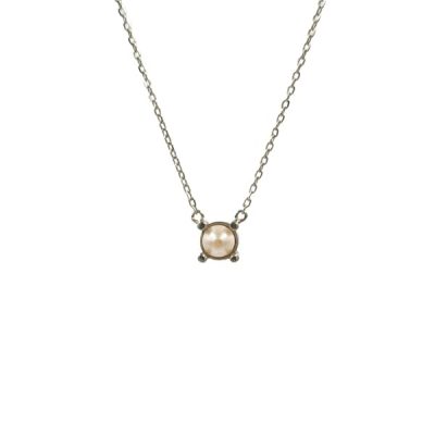 Collier-en-or-blanc-18-carats-258-gr-Or-Blanch-7501000-design-minimaliste-a-perle-Elegance-intemporelle-B0FR8Y219F