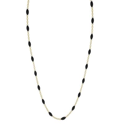 Collier-en-or-jaune-18-carats-142-gr-Or-7501000-Chaine-delicate-emaillee-noire-Elegance-intemporelle-B0FQWNG83V