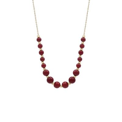 Collier-femme-or-jaune-18-carats-Pierres-rouges-brillantes-perles-dorees-facettees-185-gr-Or-7501000-sans-pi-B0F5WYKC24