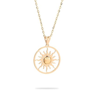 Pendentif-Soleil-en-or-jaune-18-carats-avec-perle-lisse-13-gr-O-7501000-Symbole-de-lumiere-et-denergie-B0F3P92Q1Q