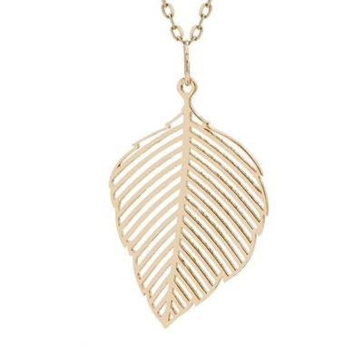 Pendentif-feuille-femme-or-jaune-18-carats-Forme-naturelle-30-x-15-mm-106-gr-Or-7501000-Elegance-vegetale-B0F5HGKYMQ