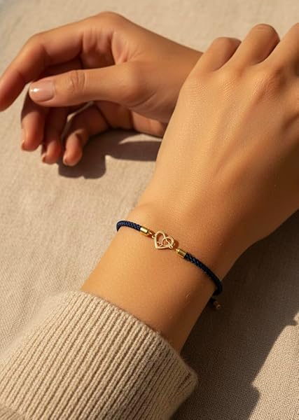 Bracelet – or 18 carats – 0.23 gr – design minimaliste motif cœur, élégance intemporelle – symbole élégant – Valeur refuge – Idée cadeau – poinçon 750 – Certificat d’authenticité – Salia Gold Paris - Image 3
