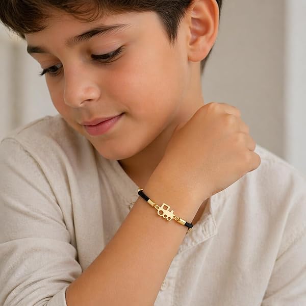 Bracelet – or 18 carats – 0.26 gr – locomotive ajourée – Valeur refuge – Idée cadeau – poinçon 750 – Certificat d’authenticité – Salia Gold Paris - Image 3