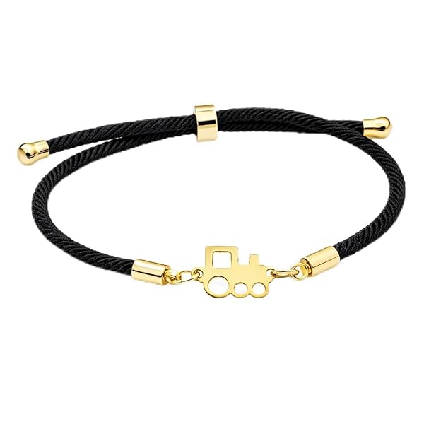 Bracelet – or 18 carats – 0.26 gr – locomotive ajourée – Valeur refuge – Idée cadeau – poinçon 750 – Certificat d’authenticité – Salia Gold Paris