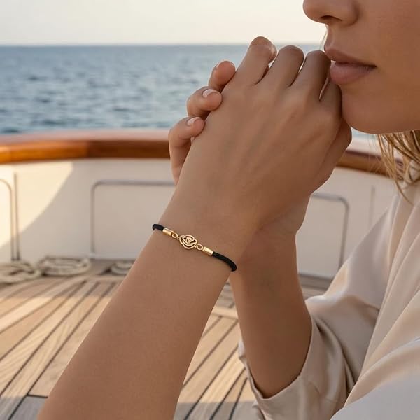 Bracelet – or 18 carats – 0.30 gr – plaque rose délicate – Valeur refuge – Idée cadeau – poinçon 750 – Certificat d’authenticité – Salia Gold Paris - Image 3