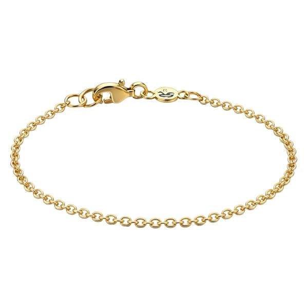 Bracelet – or 18 carats – 1.94 gr – design Noura, maillons fins 2 mm – touche d’élégance au quotidien – Valeur refuge – Idée cadeau – poinçon 750 – Certificat d’authenticité – Salia Gold Paris
