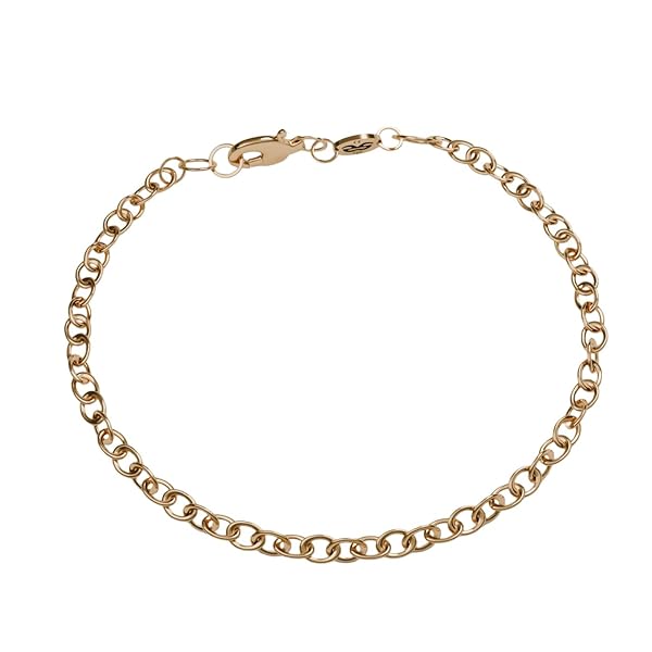 Bracelet – or 18 carats – 2.41 gr – design Noura, maillons ronds élégants Ø 5 mm – symbole élégant – Valeur refuge – Idée cadeau – poinçon 750 – Certificat d’authenticité – Salia Gold Paris