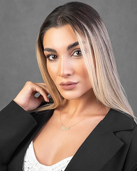 Collier – or 18 carats – 2.4 gr – design LOVE, motif romantique et gravé – symbole élégant – Valeur refuge – Idée cadeau – poinçon 750 – Certificat d’authenticité – Salia Gold Paris - Image 3