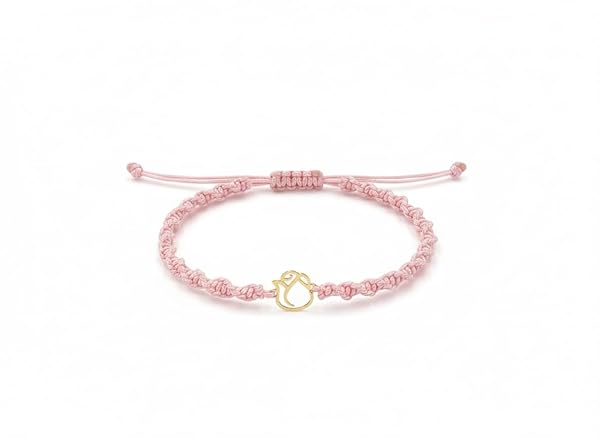 Salia Gold Paris Bracelet – or 18 Carats – 0.20 gr – design bouton de rose – Valeur refuge – Idée cadeau – poinçon 750 – Certificat d’authenticité