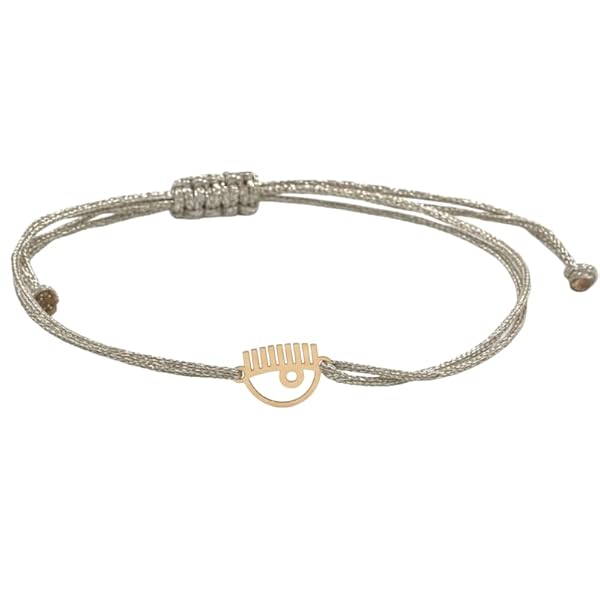 Salia Gold Paris Bracelet – or 18 Carats – 0.20 gr – design petit bonhomme borgne – Valeur refuge – Idée cadeau – poinçon 750 – Certificat d’authenticité