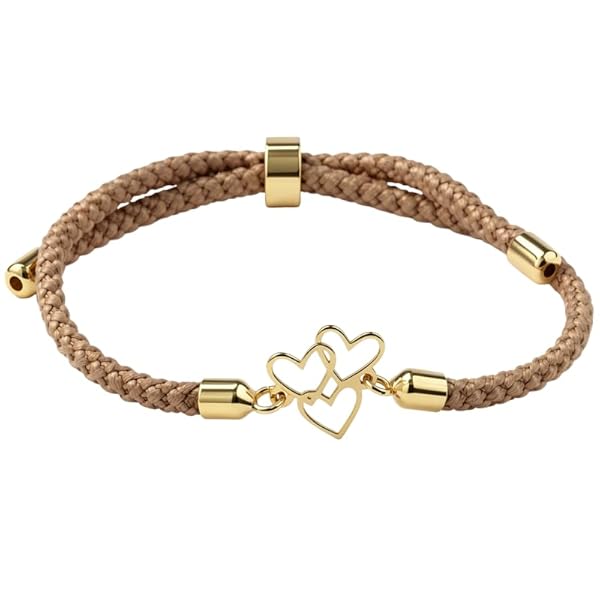 Salia Gold Paris Bracelet – or 18 Carats – 0.29 gr – Trois cœurs unis et complices – Valeur refuge – Idée cadeau – poinçon 750 – Certificat d’authenticité