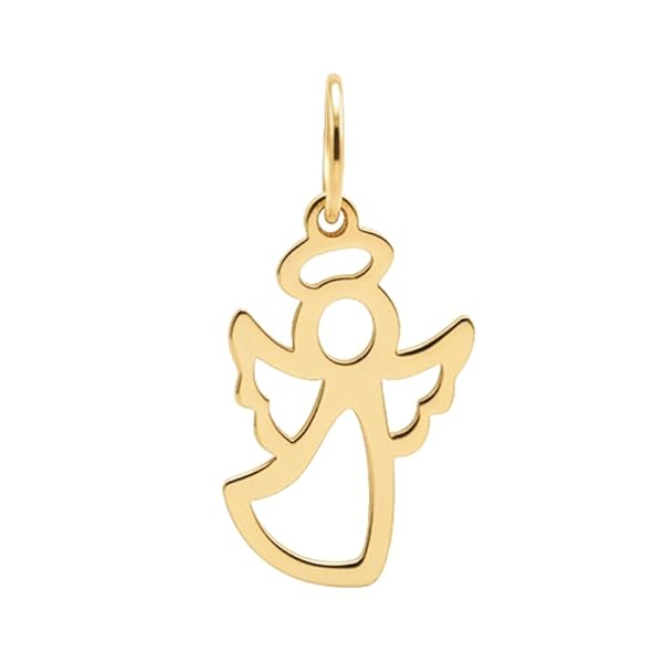 Salia Gold Paris Pendentif – or 18 Carats – 0.24 gr – Un petit ange ailé – Valeur refuge – Idée cadeau – poinçon 750 – Certificat d’authenticité