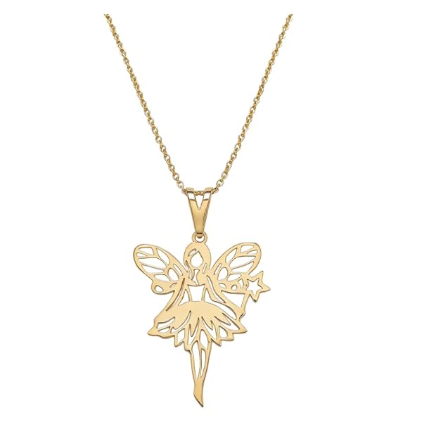 Salia Gold Paris Pendentif – or 18 Carats – 1.17 gr – fée dorée – Valeur refuge – Idée cadeau – poinçon 750 – Certificat d’authenticité
